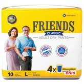 Friends Classic Adult Dry Pants Large, 10 Count, Pack of 1