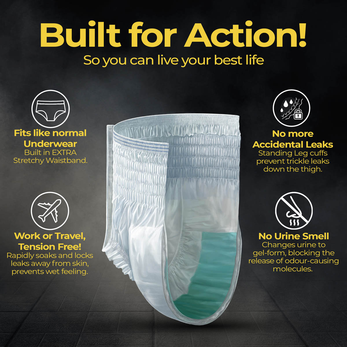 Friends Classic Adult Dry Pants Large, 10 Count, Pack of 1 Friends Classic Adult Dry Pants Large, 10 Count, Pack of 1