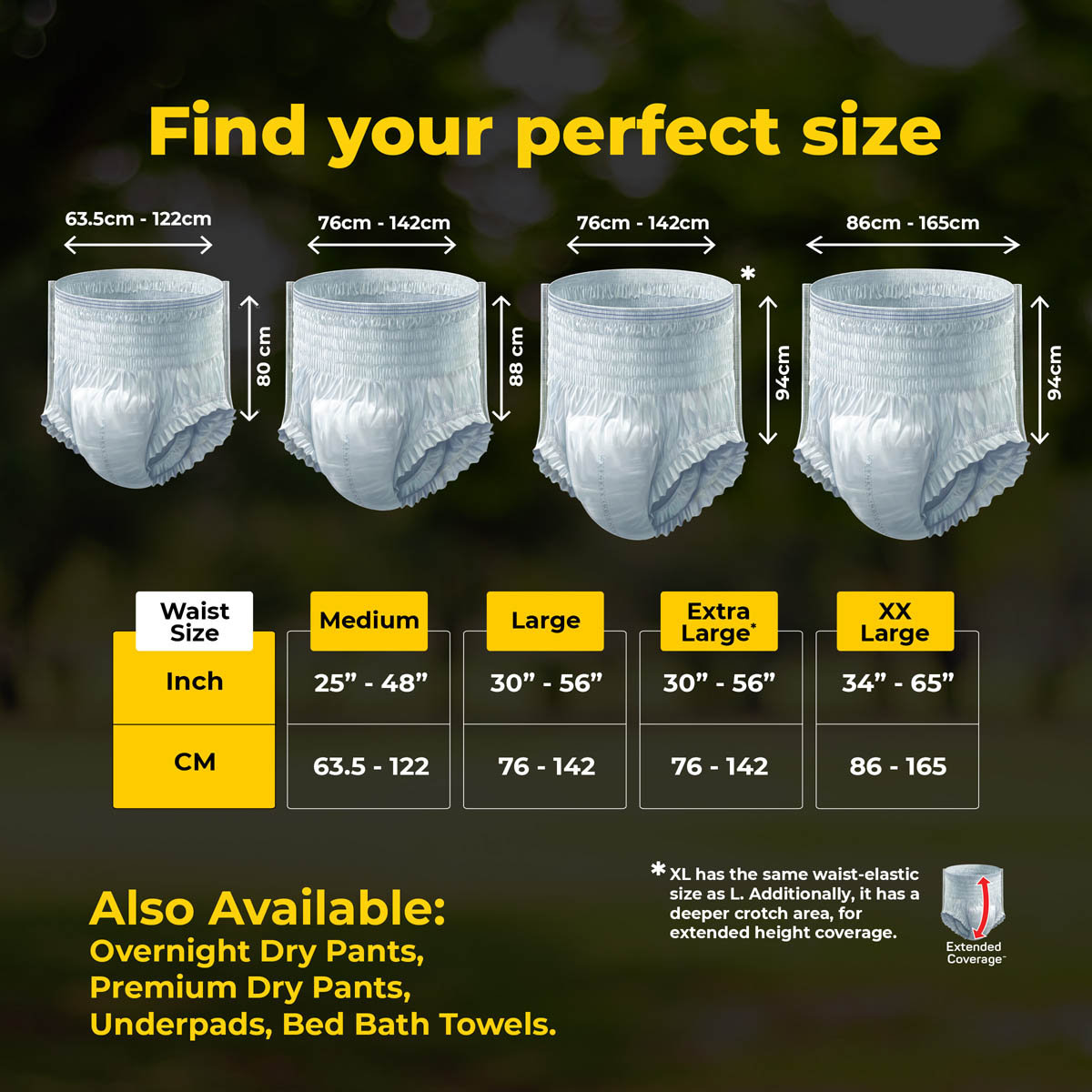 Friends Classic Adult Dry Pants Medium, 10 Count, Pack of 1 Friends Classic Adult Dry Pants Medium, 10 Count, Pack of 1