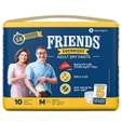 Friends Overnight Adult Diaper Pants Medium, 10 Count