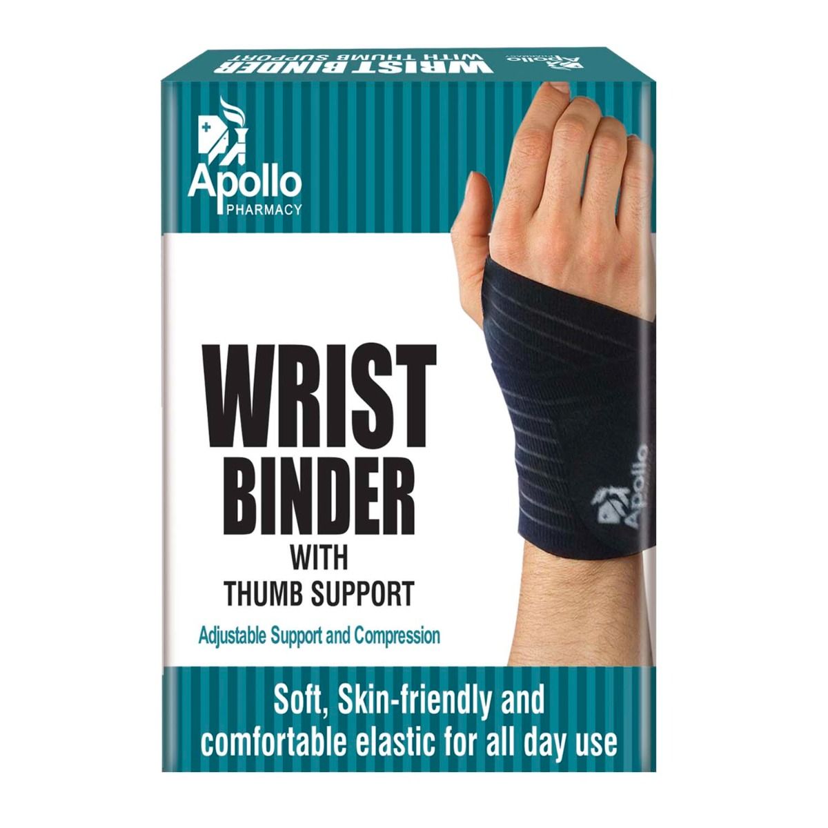 Apollo Pharmacy Wrist Binder With Thumb Support, 1 Count Price, Uses