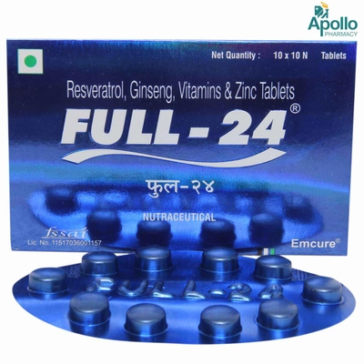 Full-24 Tablet 10's, Pack of 10 TABLETS