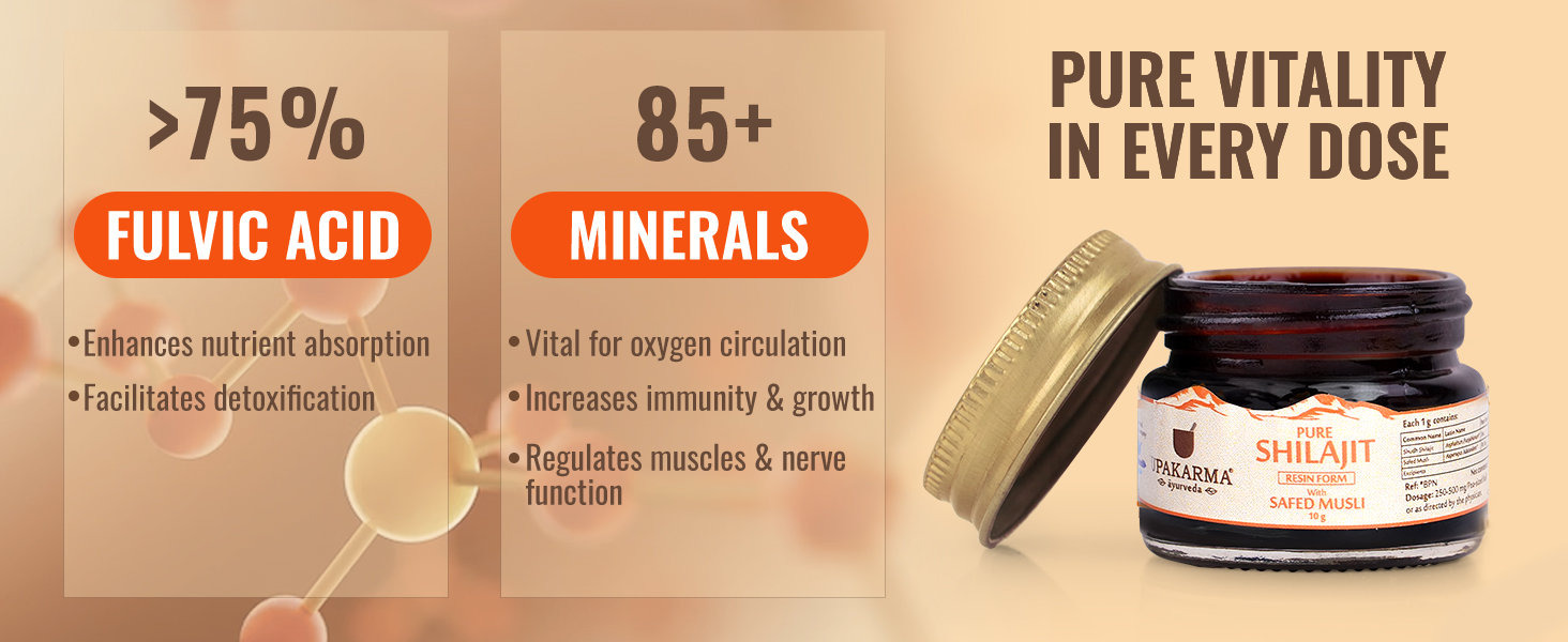 Upakarma Ayurveda Pure Shilajit Resin Form with Safed Musli, 10 gm, Pack of 1 Upakarma Ayurveda Pure Shilajit Resin Form with Safed Musli, 10 gm, Pack of 1