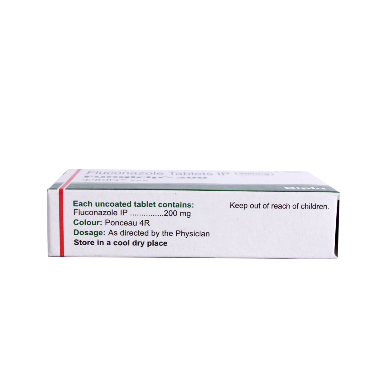 Fungicip-200mg Tablet 1's, Pack of 1 Tablet Fungicip-200mg Tablet 1's, Pack of 1 Tablet
