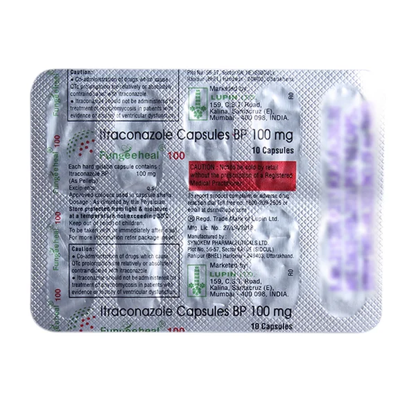 Fungeeheal 100 Capsule 10's