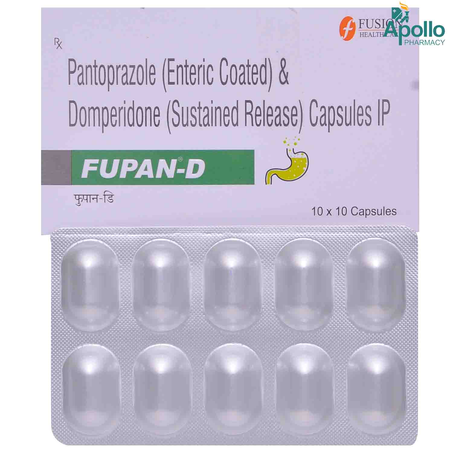 Fupan D Capsule 10's, Pack of 10 Fupan D Capsule 10's, Pack of 10