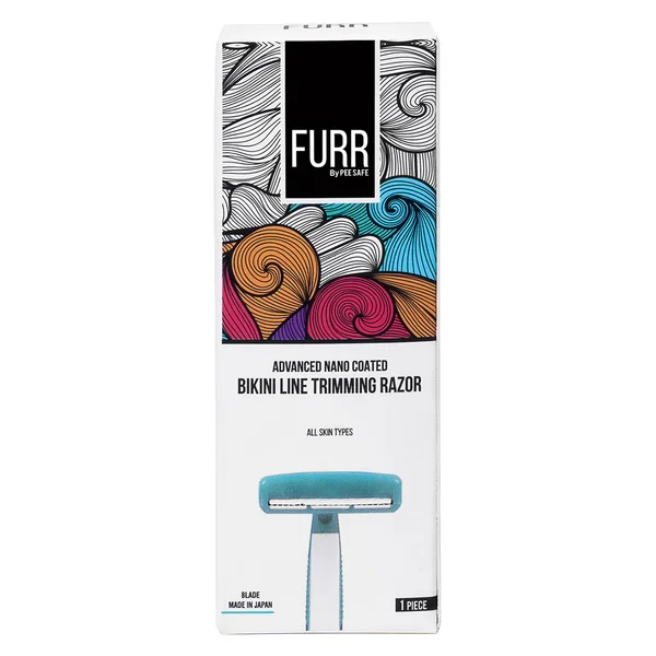 Furr By Pee Safe Bikini Line Triming Razor, 1 Count, Pack of 1