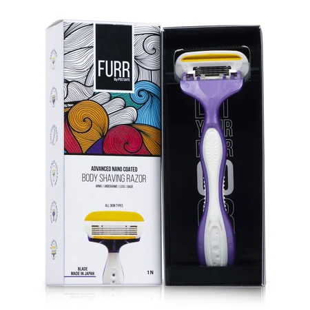FURR by Pee Safe Body Shaving Razor, 1 Count