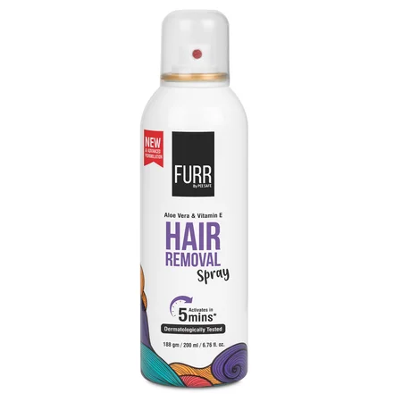 FURR By Pee Safe Hair Removal Spray for Men & Women, 200 ml