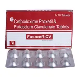 Fusoceff-CV Tablet 10's, Pack of 10 TABLETS