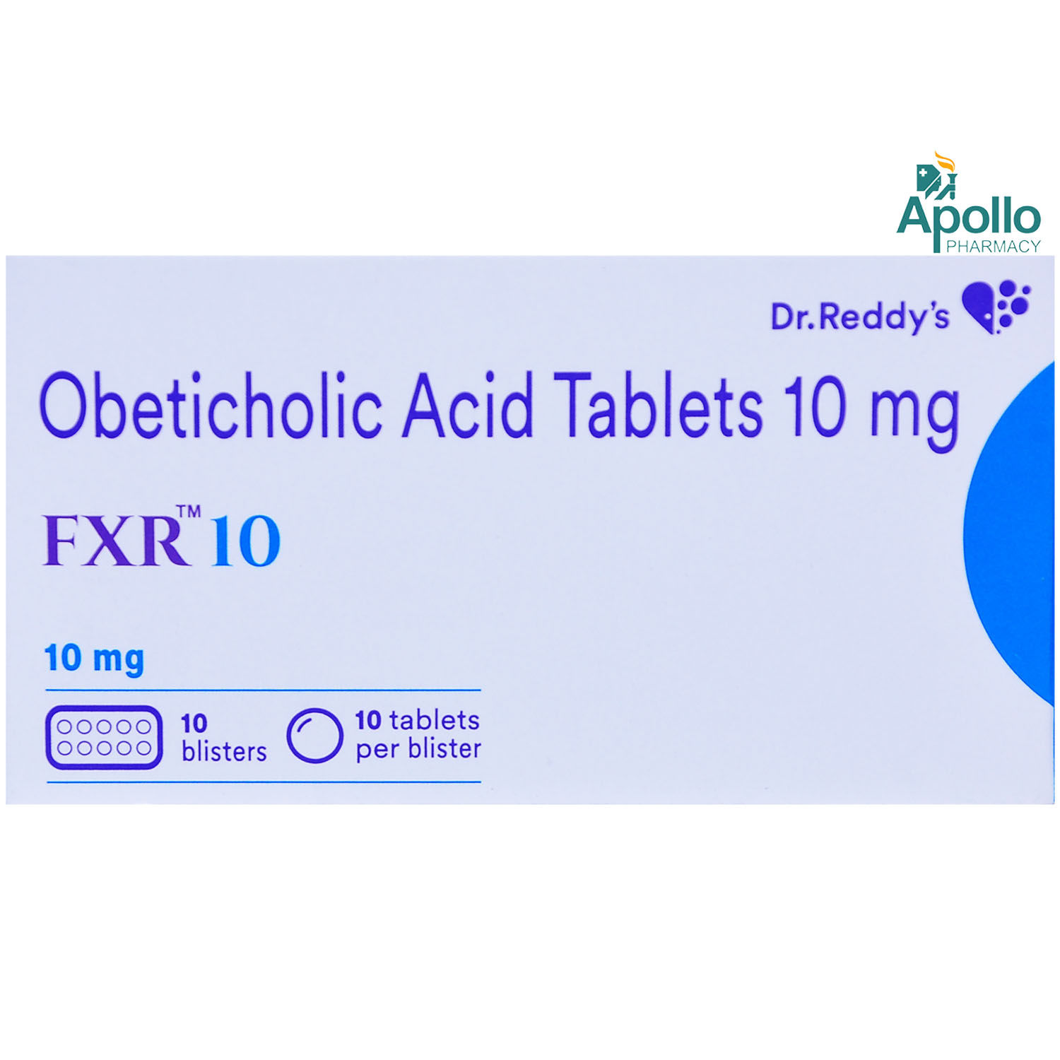 Buy FXR 10 Tablet 10's Online