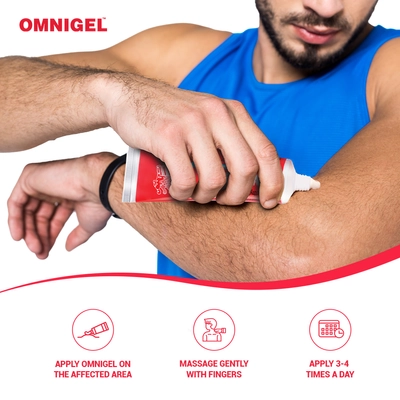 Omnigel Ointment 50 gm, Pack of 1 GEL