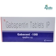 Gabacent 100 mg Tablet 10's