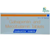 Gabantin Forte Tablet 10's, Pack of 10 TABLETS
