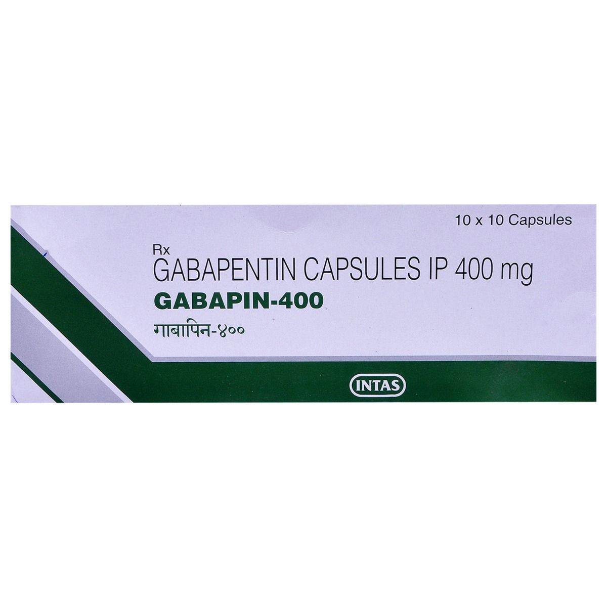 Gabapin 400 Capsule 10's Price, Uses, Side Effects, Composition ...