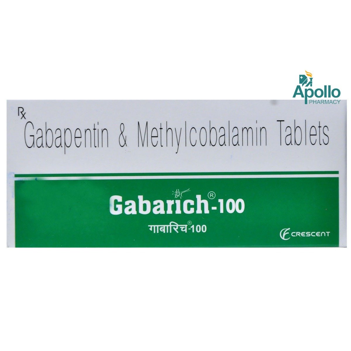 Gabarich-100 Tablet 10's, Pack of 10 TABLETS Gabarich-100 Tablet 10's, Pack of 10 TABLETS