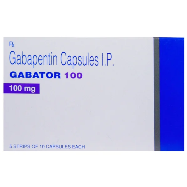 Gabator 100 mg Capsule 10's