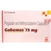 Gabamax 75 Capsule 10's, Pack of 10 CAPSULES