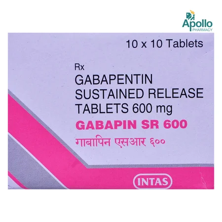 Gabapin SR 600 Tablet 10's
