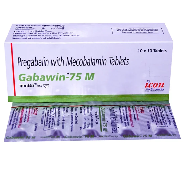 Gabawin-75 M Tablet 10's