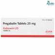 Gabawin-25 Tablet 10's