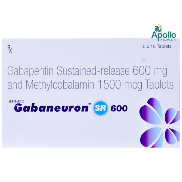 Gabaneuron SR 600 Tablet 10's