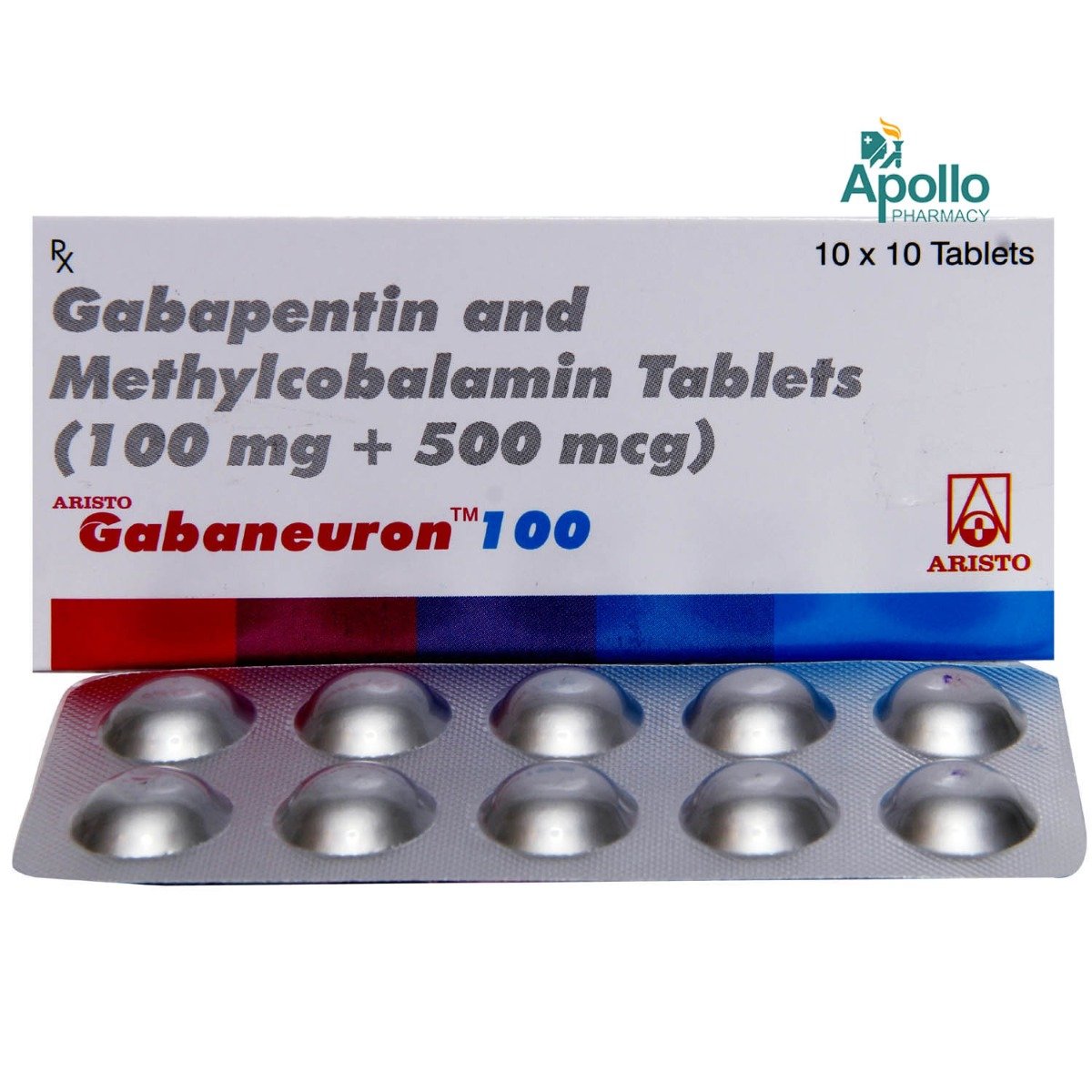 Gabaneuron 100 Tablet 10's, Pack of 10 TABLETS Gabaneuron 100 Tablet 10's, Pack of 10 TABLETS