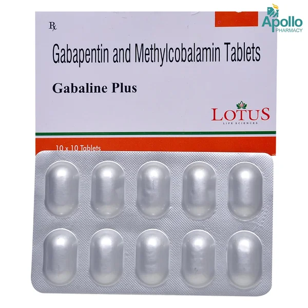 Gabaline Plus Tablet 10's, Pack of 10 TabletS