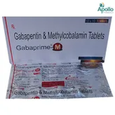 Gabaprime-M Tablet 10's, Pack of 10 TABLETS