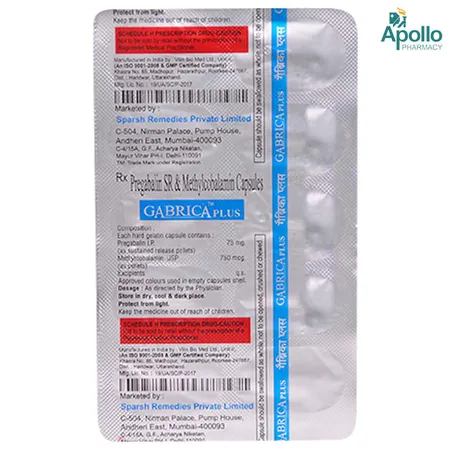 Gabrica Plus Capsule 10's