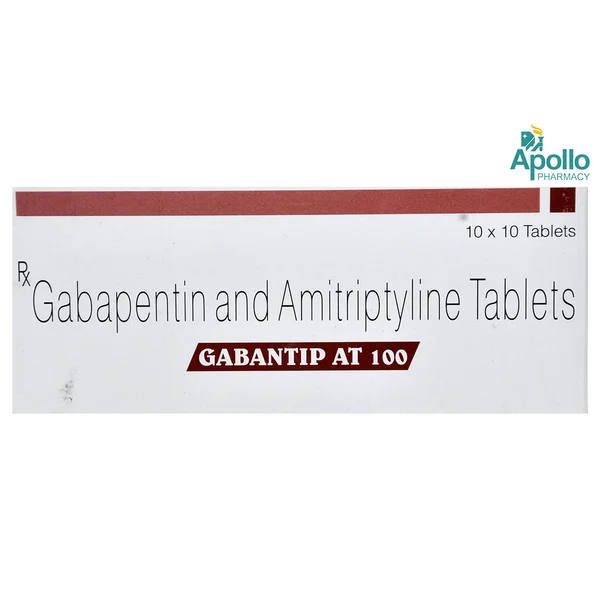 Gabantip AT 100 Tablet 10's, Pack of 10 TABLETS
