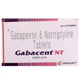 Gabacent NT Tablet 10's, Pack of 10 TABLETS