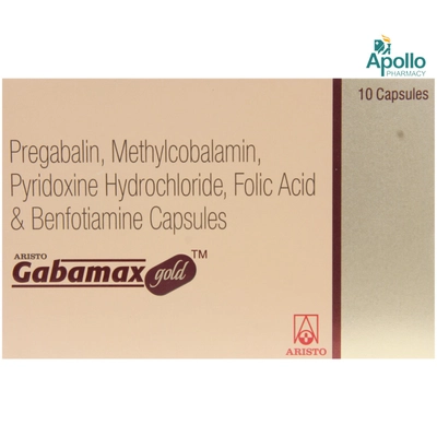 Gabamax Gold Capsule 10's, Pack of 10 CAPSULES