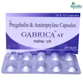 Gabrica AT Capsule 10's, Pack of 10 CapsuleS