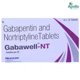 Gabawell-NT Tablet 10's, Pack of 10 TabletS