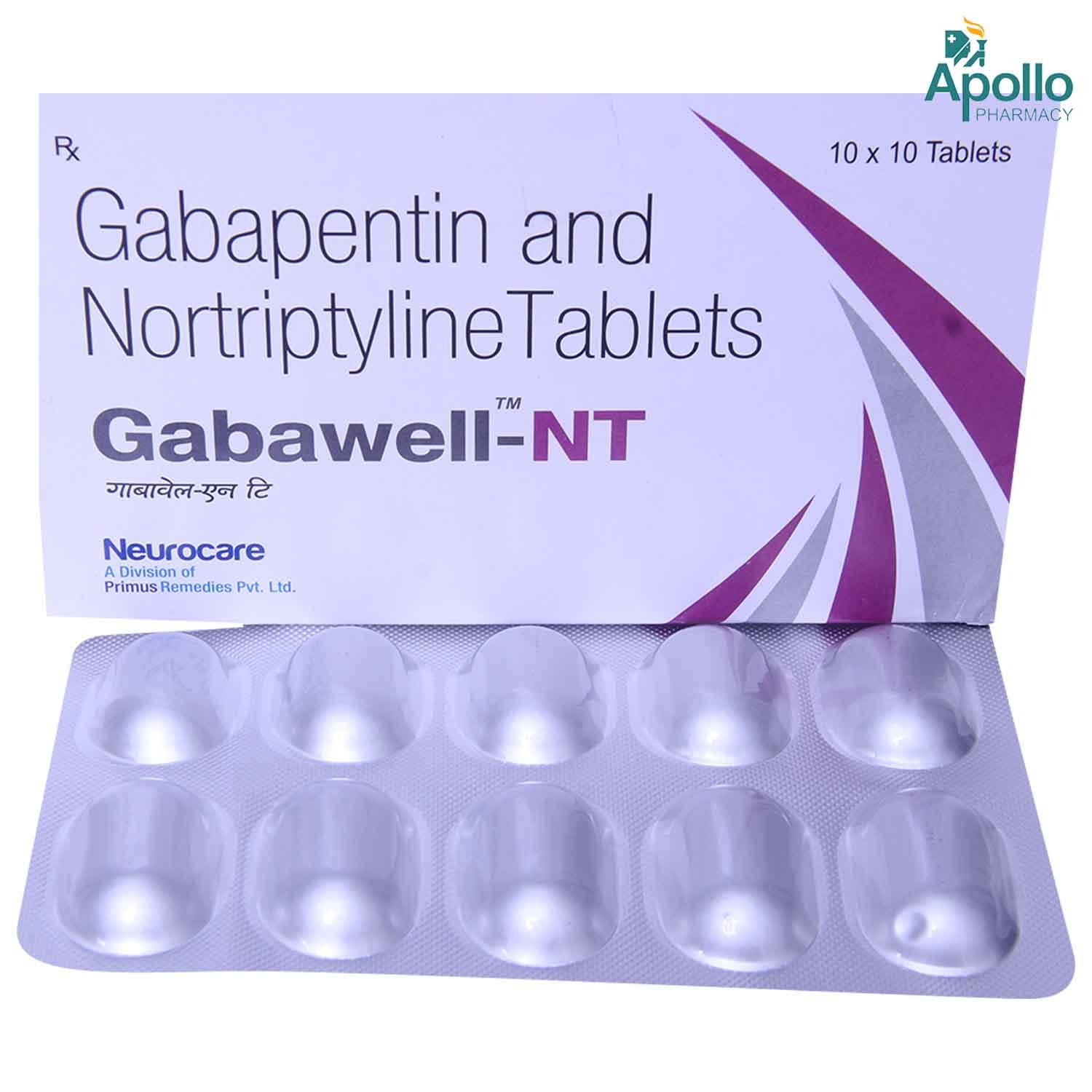 Gabawell-NT Tablet 10's, Pack of 10 Gabawell-NT Tablet 10's, Pack of 10
