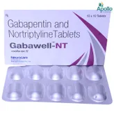 Gabawell-NT Tablet 10's, Pack of 10 TabletS