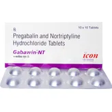 Gabawin NT Tablet 10's, Pack of 10 TABLETS