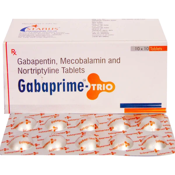 Gabaprime-Trio Tablet 10's
