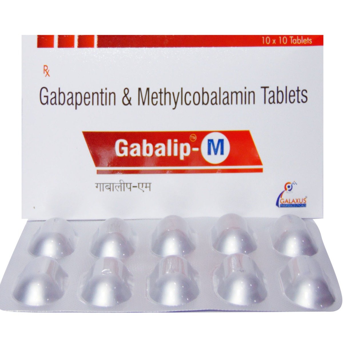 Gabalip M 300 mg/500 mcg Tablet 10's, Pack of 10 TABLETS Gabalip M 300 mg/500 mcg Tablet 10's, Pack of 10 TABLETS