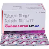 Gabaneuron NT-100 Tablet 10's, Pack of 10 TABLETS