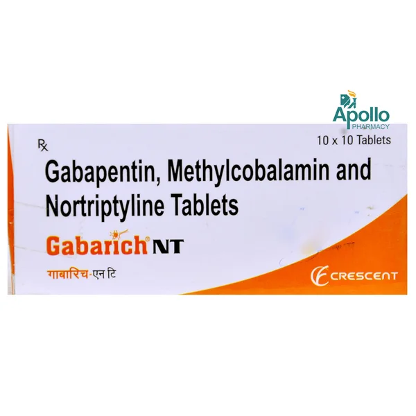Gabarich NT Tablet 10's, Pack of 10 TabletS