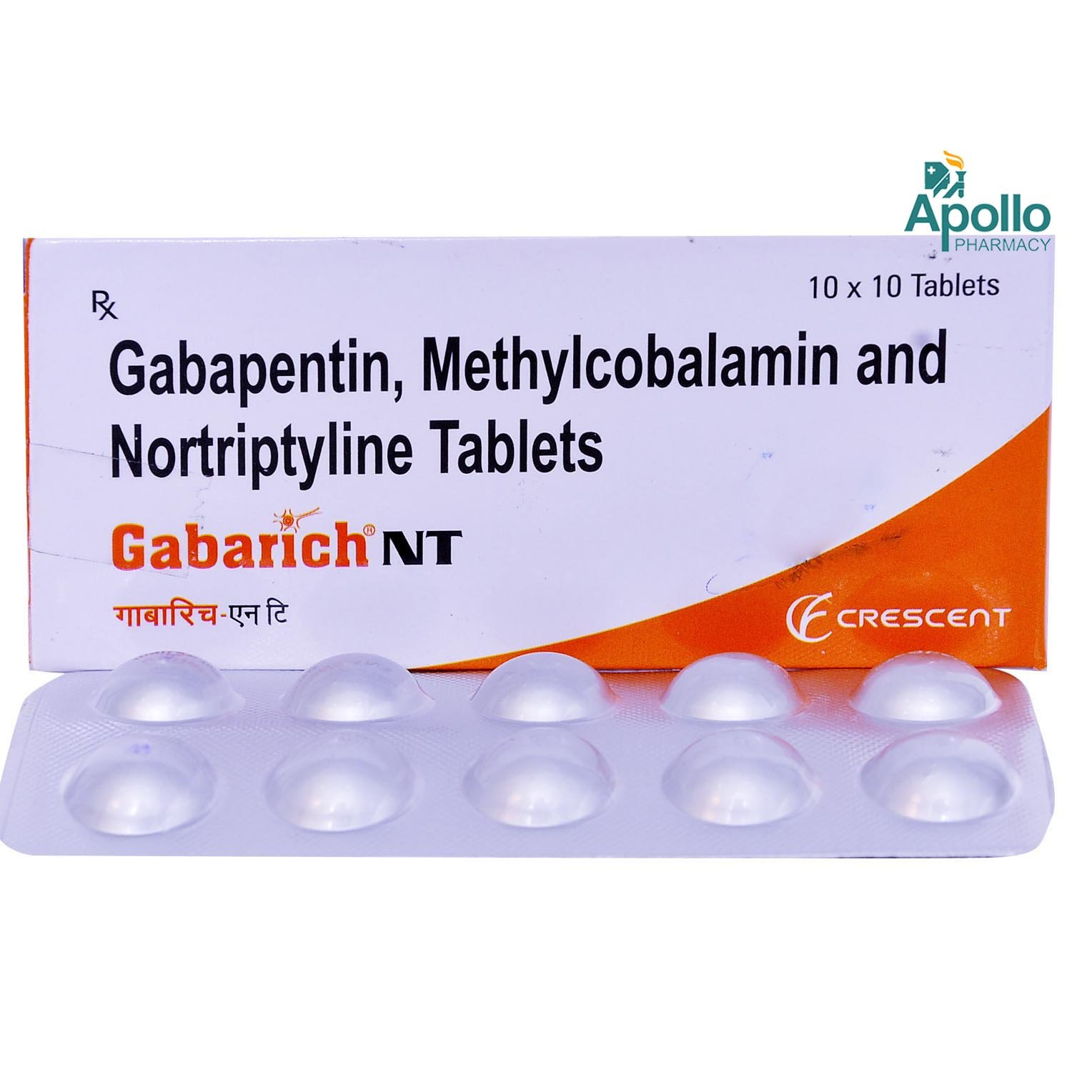 Gabarich NT Tablet 10's, Pack of 10 TabletS Gabarich NT Tablet 10's, Pack of 10 TabletS