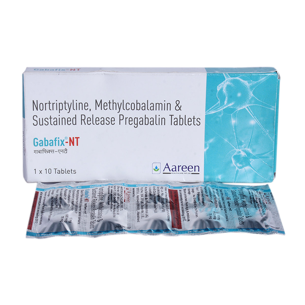 Gabafix NT Tablet 10's, Pack of 10 Gabafix NT Tablet 10's, Pack of 10