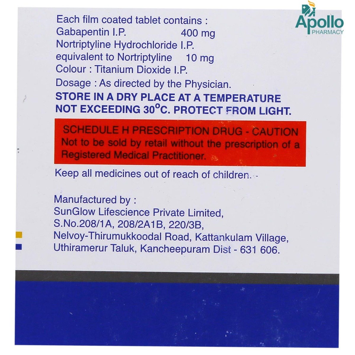 Gabator NT Tablet 10's, Pack of 10 TABLETS Gabator NT Tablet 10's, Pack of 10 TABLETS