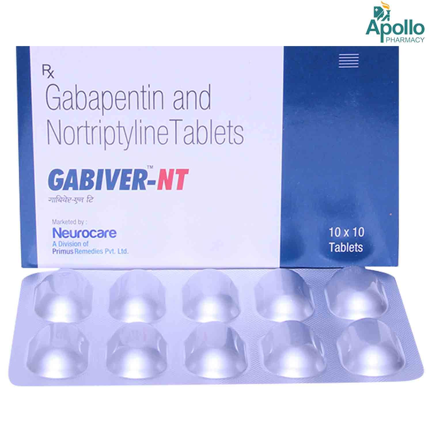 Gabiver-NT Tablet 10's, Pack of 10 TABLETS Gabiver-NT Tablet 10's, Pack of 10 TABLETS