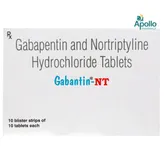Gabantin-NT Tablet 10's, Pack of 10 TABLETS