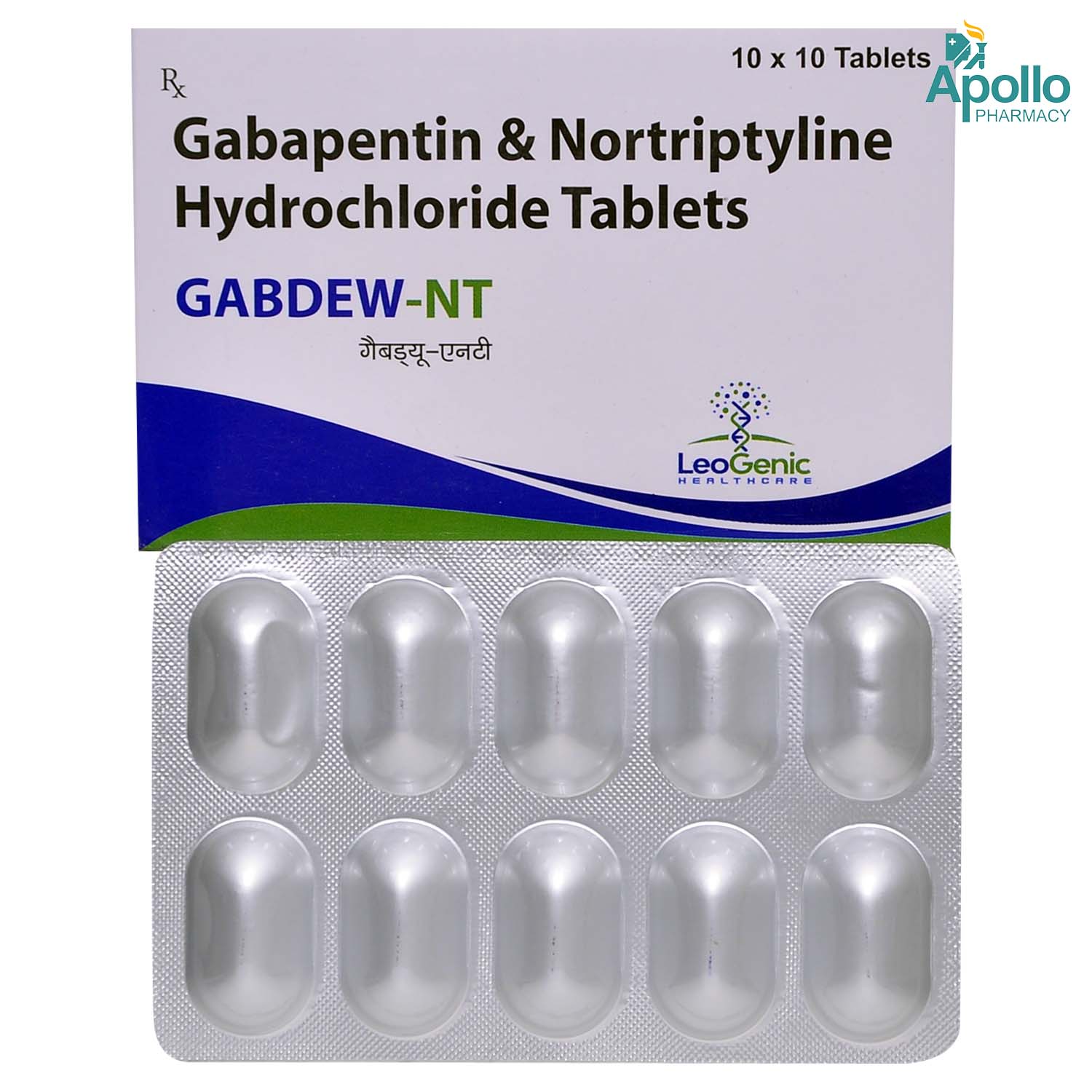 Gabdew-Nt 400Mg Tablet 10'S, Pack of 10 TabletS Gabdew-Nt 400Mg Tablet 10'S, Pack of 10 TabletS