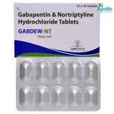 Gabdew-Nt 400Mg Tablet 10'S, Pack of 10 TabletS