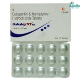 Gabaloy Nt 100/10mg Tablet 15's, Pack of 15 TABLETS